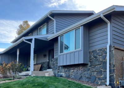 Colorado seamless gutter installation