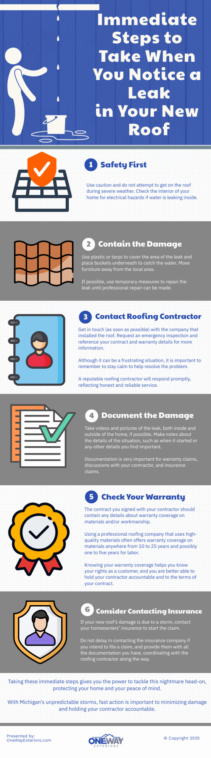 New Roof Nightmare: Handling Leaks in Your New Roof