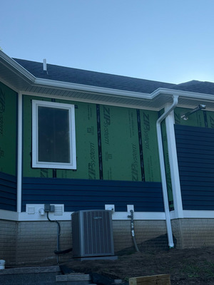 Meyers residency Gutter Installation Services Project in Traverse City MI 49685